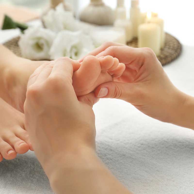 Luxury Pedicure w Shellac on Top Luxury Pedicure w Shellac on Top